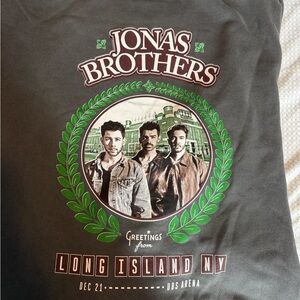 Jonas Beothers Long Island NY Crew Neck - Black/Green